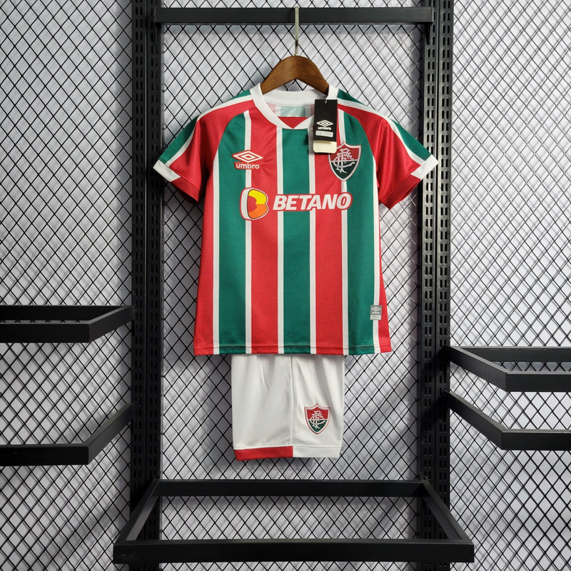 Conjunto Infantil Fluminense 2022/23 - Away Torcedor PRO